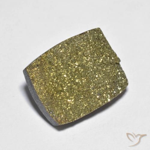 12.20ct 자연스러운 다색 레인보우 파이라이트, 바게트, 불투명체