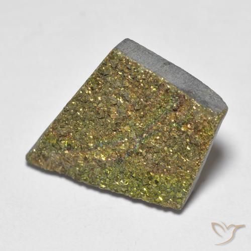 8.01ct 자연스러운 다색 레인보우 파이라이트, 팬시한, 불투명체