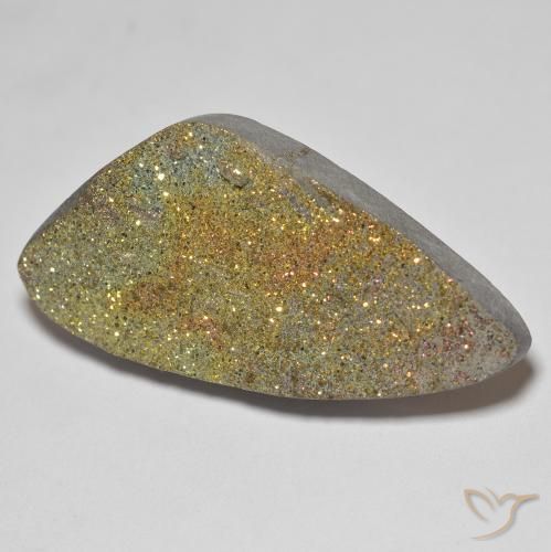 25.92ct 자연스러운 다색 레인보우 파이라이트, 팬시한, 불투명체