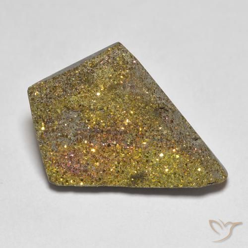 7.50ct 자연스러운 다색 레인보우 파이라이트, 팬시한, 불투명체