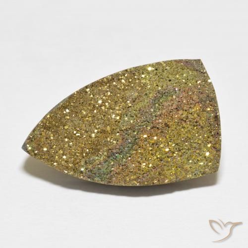 22.45ct 자연스러운 다색 레인보우 파이라이트, 팬시한, 불투명체