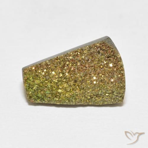 5.33ct 자연스러운 다색 레인보우 파이라이트, 팬시한, 불투명체