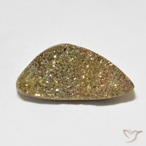 11.67ct 자연스러운 다색 레인보우 파이라이트, 팬시한, 불투명체