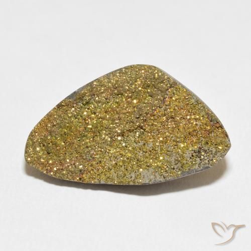 13.08ct 자연스러운 다색 레인보우 파이라이트, 팬시한, 불투명체
