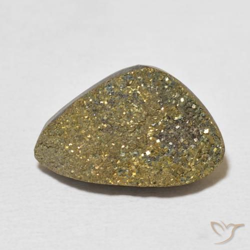 7.58ct 자연스러운 다색 레인보우 파이라이트, 팬시한, 불투명체