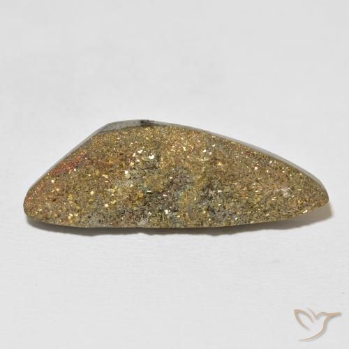 20.49ct 자연스러운 다색 레인보우 파이라이트, 팬시한, 불투명체