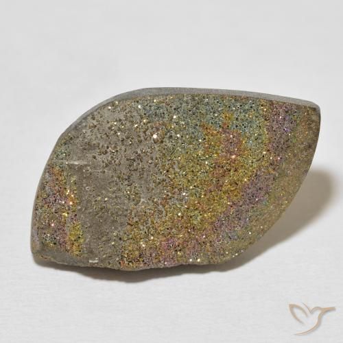 23.02ct 자연스러운 다색 레인보우 파이라이트, 팬시한, 불투명체