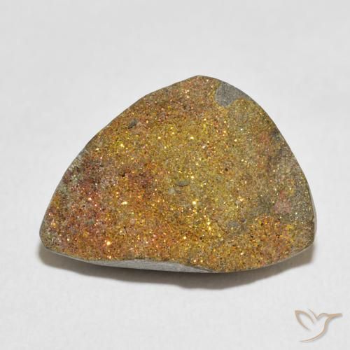 9.78ct 자연스러운 다색 레인보우 파이라이트, 팬시한, 불투명체