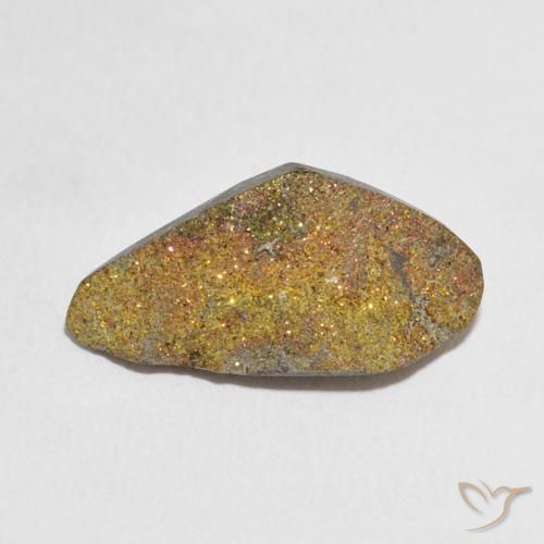 7.49ct 자연스러운 다색 레인보우 파이라이트, 팬시한, 불투명체