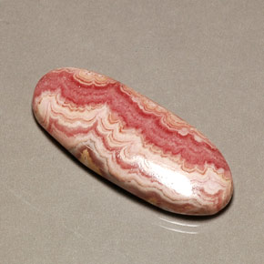 29.84캐럿 천연 멀티컬러 로도크로사이트, 멋진 모양, 33.7×14 mm, 불투명체
