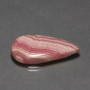 14.00캐럿 천연 멀티컬러 로도크로사이트, 배 모양, 26×12 mm, 불투명체