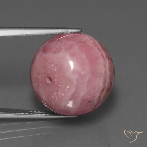 47.68ct 자연스러운 다색 로도크로사이트, 구 / 공, 불투명체