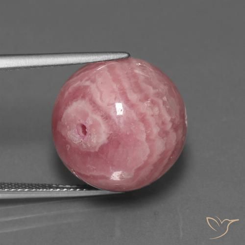 43.90ct 자연스러운 다색 로도크로사이트, 구 / 공, 불투명체