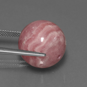 42.57캐럿 천연 다색 로도크로사이트, 구 / 공, 불투명체