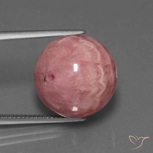 40.50ct 자연스러운 다색 로도크로사이트, 구 / 공, 불투명체