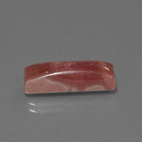 7.67캐럿 천연 멀티컬러 로도크로사이트, 바게트, 18.1×6.6 mm, 불투명체