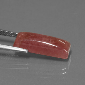 7.67캐럿 천연 멀티컬러 로도크로사이트, 바게트, 18.1×6.6 mm, 불투명체
