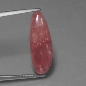 8.15캐럿 천연 멀티컬러 로도크로사이트, 멋진 모양, 22.2×7.9 mm, 불투명체