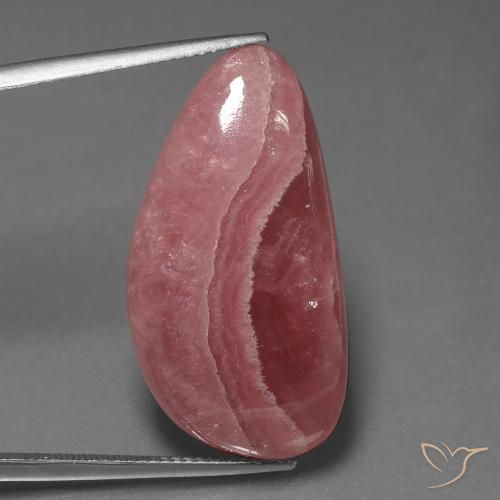 30.69ct 자연스러운 다색 로도크로사이트, 팬시한, 불투명체