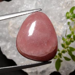 16.34캐럿 천연 멀티컬러 로도크로사이트, 트릴리언, 17.2×14.5 mm, 투명한