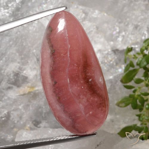 31.47ct 자연스러운 다색 로도크로사이트, 팬시한, 투명한
