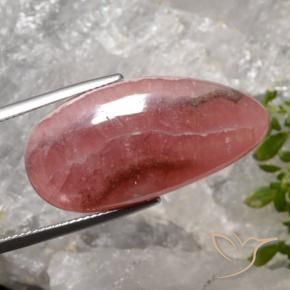 31.47캐럿 천연 다색 로도크로사이트, 팬시한, 투명한