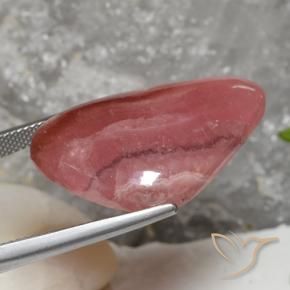 29.00캐럿 천연 다색 로도크로사이트, 일조, 투명한