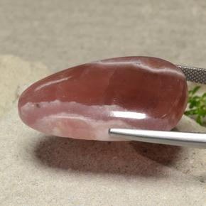 40.84캐럿 천연 다색 로도크로사이트, 멋진 모양, 투명한