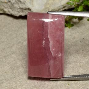 33.29캐럿 천연 다색 로도크로사이트, 바게트, 투명한