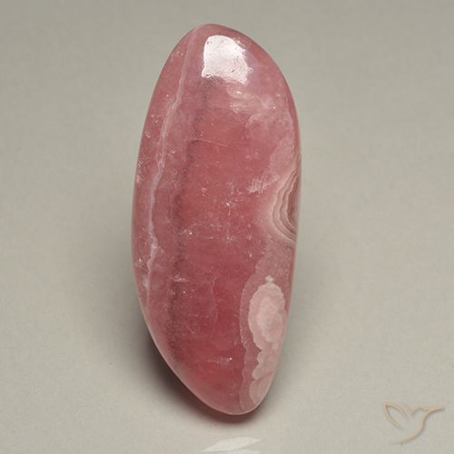 52.60ct 자연스러운 다색 로도크로사이트, 팬시한, 투명한
