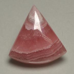 17.89캐럿 천연 멀티컬러 로도크로사이트, 트릴리언, 19.8×19.3 mm, 투명한