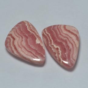 20.48캐럿 천연 멀티컬러 로도크로사이트 보석, 멋진 모양, 18.2×13.1 mm, 투명한
