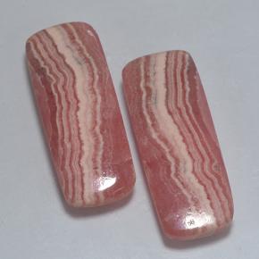 27.45캐럿 천연 다색 로도크로사이트 보석, 쿠션 컷, 투명한