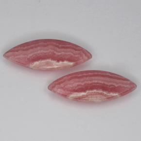 9.95캐럿 천연 멀티컬러 로도크로사이트 보석, 마퀴즈, 20.3×7.7 mm, 투명한