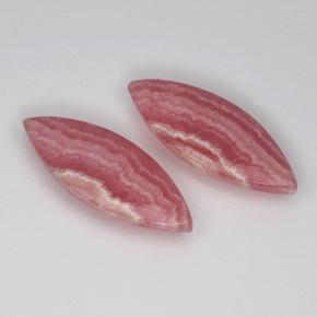 9.95캐럿 천연 멀티컬러 로도크로사이트 보석, 마퀴즈, 20.3×7.7 mm, 투명한