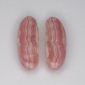 11.17캐럿 천연 멀티컬러 로도크로사이트 보석, 멋진 모양, 18.9×6.4 mm, 투명한