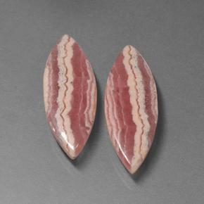 14.68캐럿 천연 다색 로도크로사이트 보석, 보석, 투명한