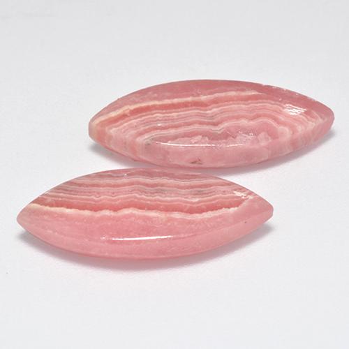 17.04캐럿 천연 다색 로도크로사이트 보석, 보석, 투명한