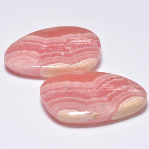 20.05캐럿 천연 다색 로도크로사이트 보석, 멋진 모양, 투명한