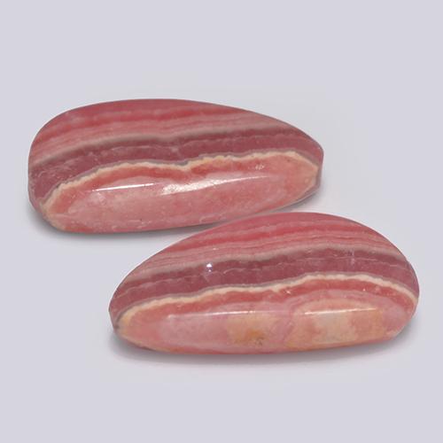 16.80캐럿 천연 다색 로도크로사이트 보석, 멋진 모양, 투명한