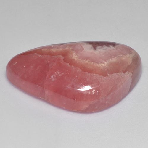 25.85캐럿 천연 멀티컬러 로도크로사이트, 멋진 모양, 25.8×16.1 mm, 투명한