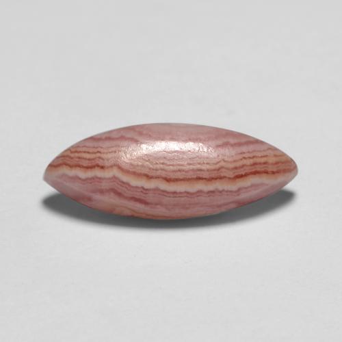 2.39캐럿 천연 멀티컬러 로도크로사이트, 마퀴즈, 13.7×5.1 mm, 투명한