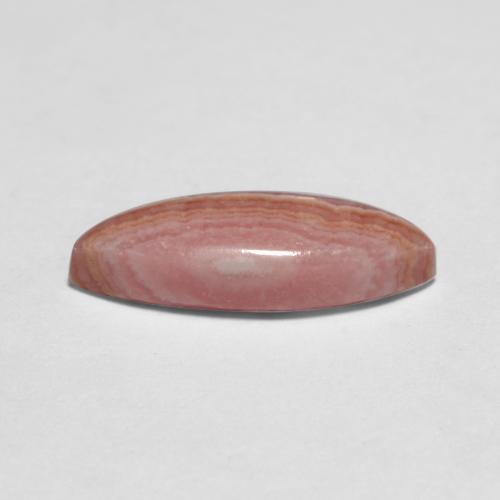 2.39캐럿 천연 멀티컬러 로도크로사이트, 마퀴즈, 13.7×5.1 mm, 투명한