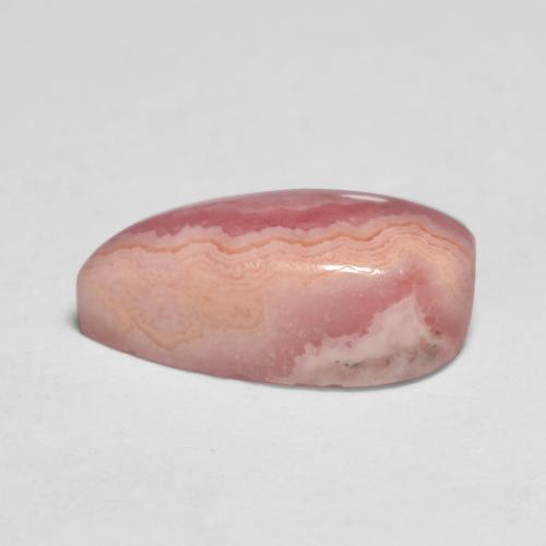 2.65캐럿 천연 멀티컬러 로도크로사이트, 배 모양, 11.1×5.5 mm, 투명한