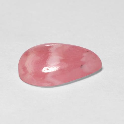 1.80캐럿 천연 멀티컬러 로도크로사이트, 배 모양, 9.7×6.4 mm, 투명한