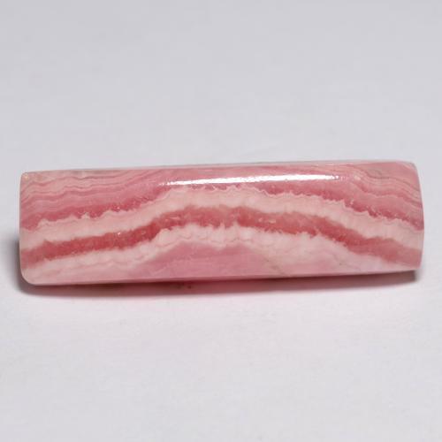 5.51캐럿 천연 멀티컬러 로도크로사이트, 바게트, 20×5.8 mm, 투명한