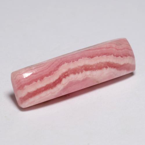 5.51캐럿 천연 멀티컬러 로도크로사이트, 바게트, 20×5.8 mm, 투명한