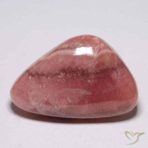 33.56ct 자연스러운 다색 로도크로사이트, 팬시한, 투명한