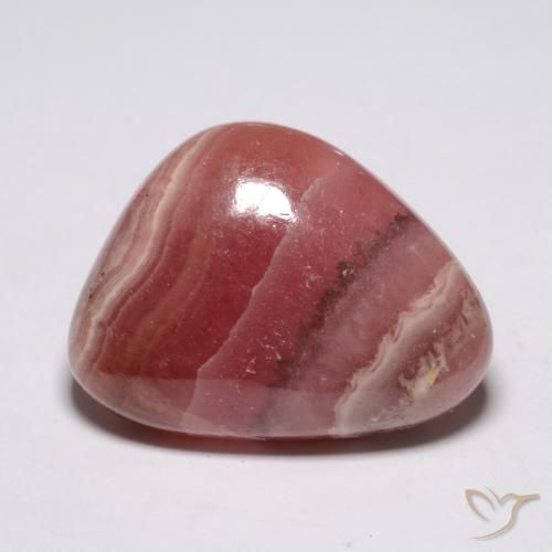 25.41ct 자연스러운 다색 로도크로사이트, 팬시한, 투명한