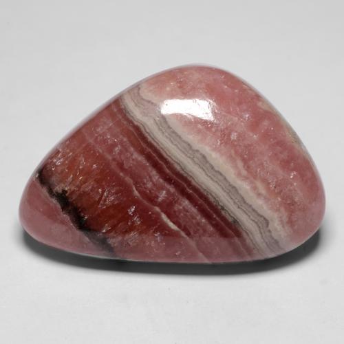 26.41캐럿 천연 멀티컬러 로도크로사이트, 멋진 모양, 26.6×17.3 mm, 투명한